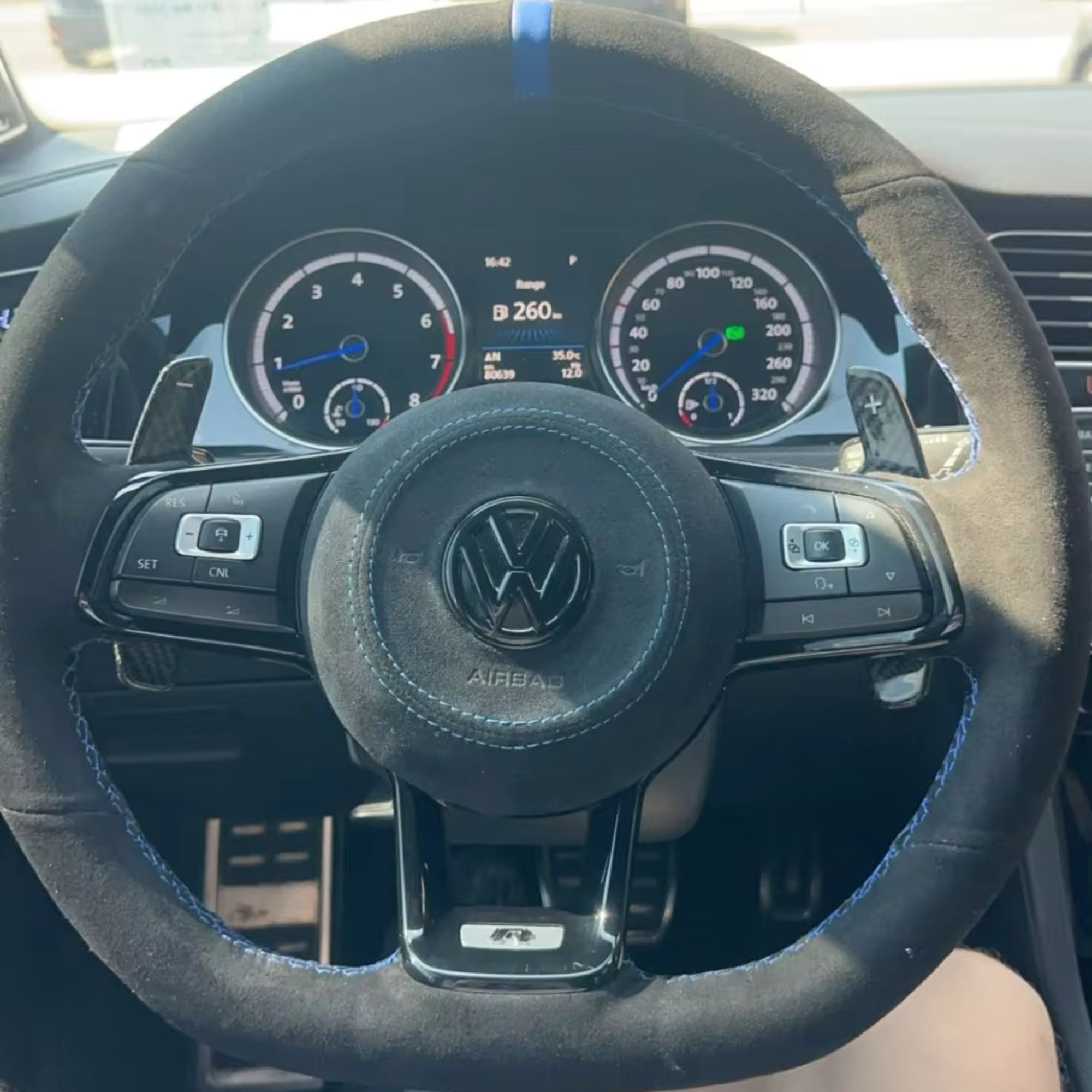 Carbon Fibre DSG Replacement Paddle Shifters For Golf Polo Scirocco (2015-2020) - Avoro Design