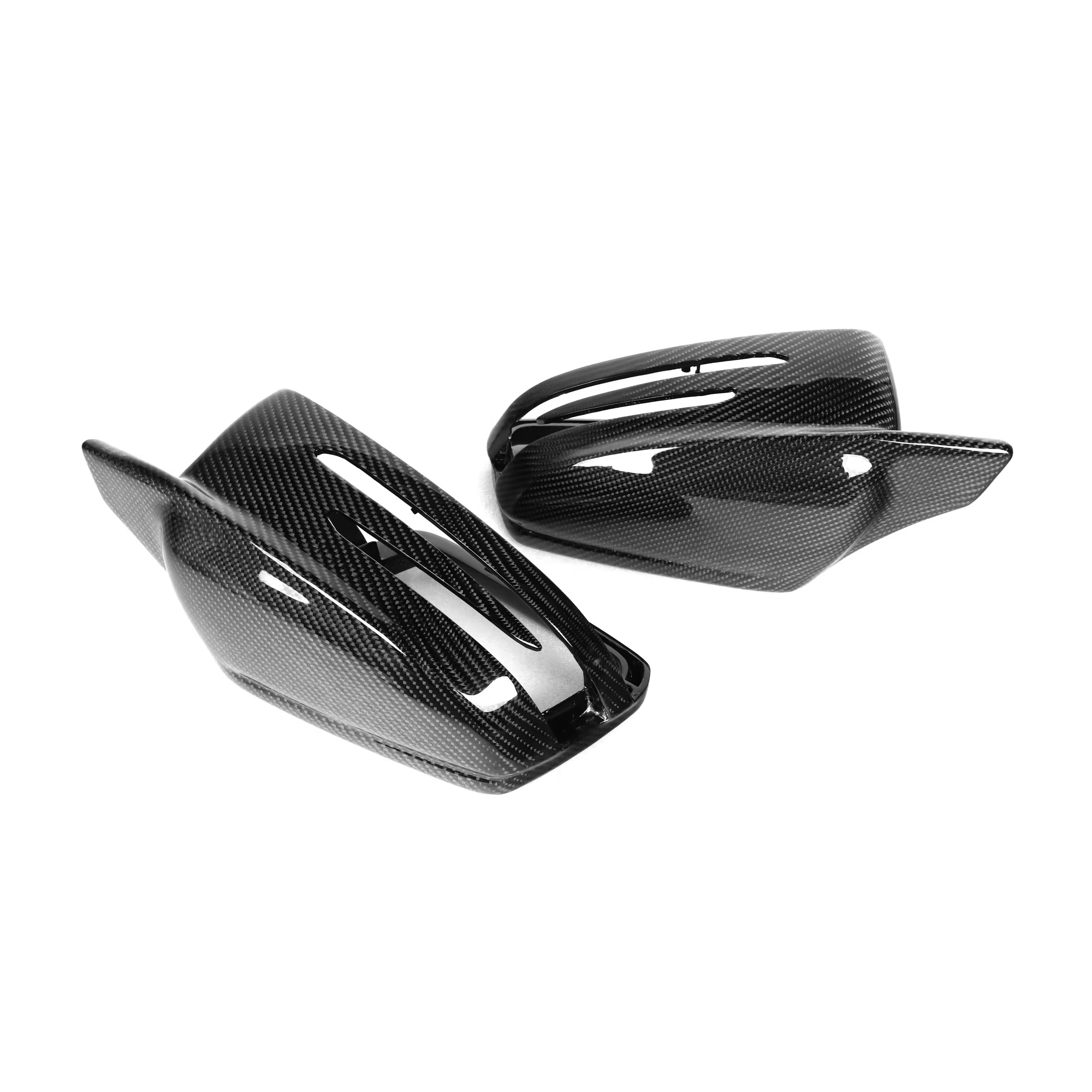 Mercedes W176/W204/W212/W221/X156 Calotte Specchietti M-Style Prepreg Carbonio