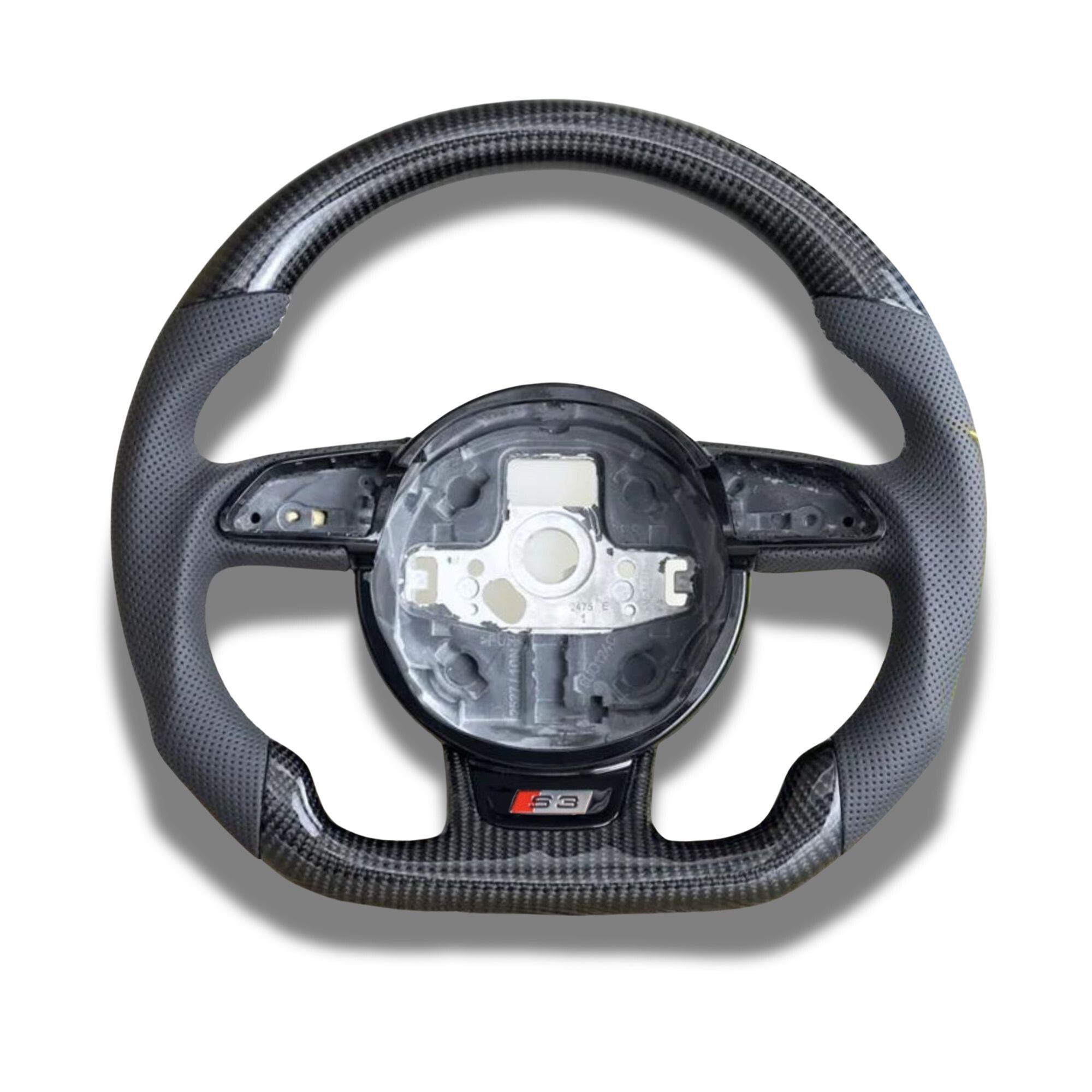 OPTIC Carbon Fibre Custom Steering Wheel For A3 S3 RS3 8V (2013-2016) - Avoro Design