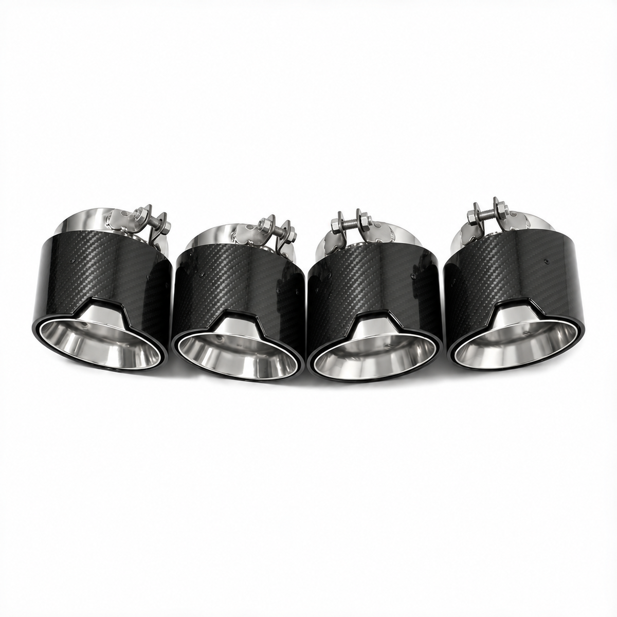 BMW M3 G80/G81 | M4 G82/G83 Terminali di scarico in carbonio taglio obliquo