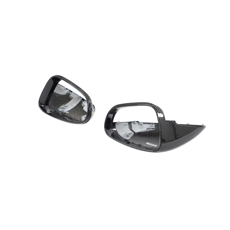 Porsche Taycan 9J1 Pre-Preg Dry Carbon Fibre Mirror Covers (2019-2021) By OPTIC
