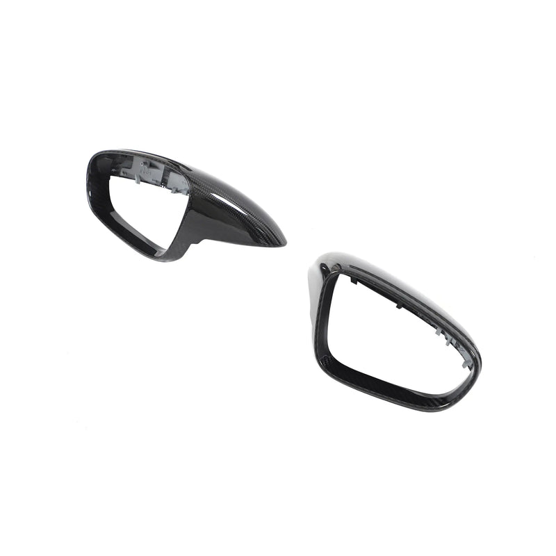 Porsche Taycan 9J1 Pre-Preg Dry Carbon Fibre Mirror Covers (2019-2021) By OPTIC