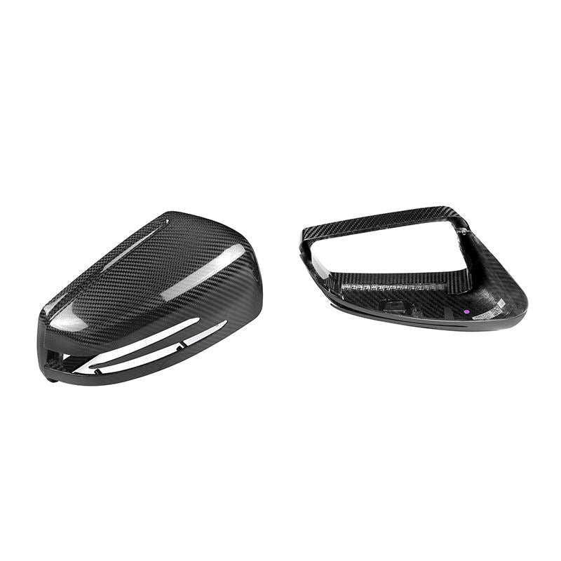 Mercedes W176/W204/W212/W221/X156 Calotte Specchietti in Carbonio Prepreg