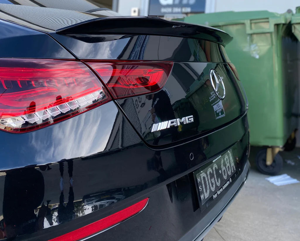Mercedes CLA W118 Spoiler Posteriore Stile P Nero Lucido (2019+)