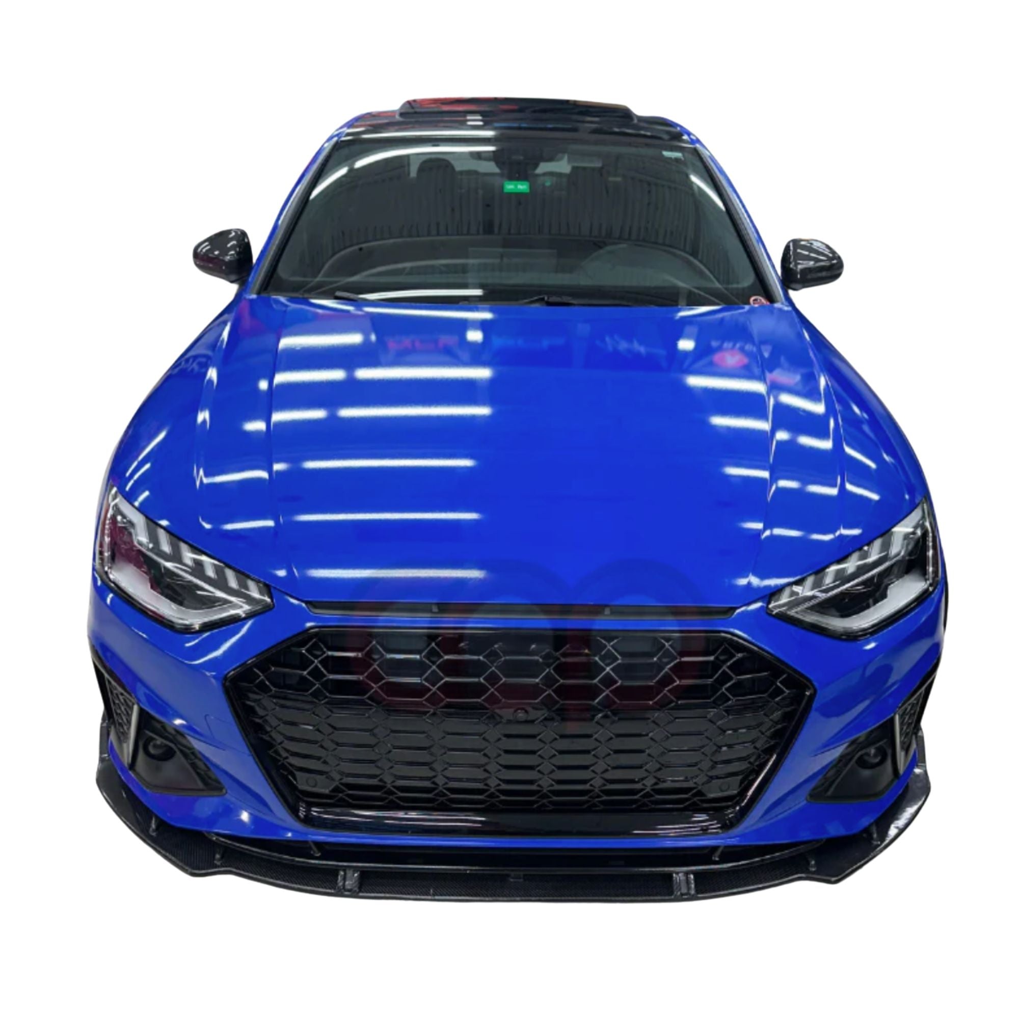 Audi A4/S4 B9.5 Griglia a Nido d'Ape Stile RS4 Nero Lucido (2020-2024)