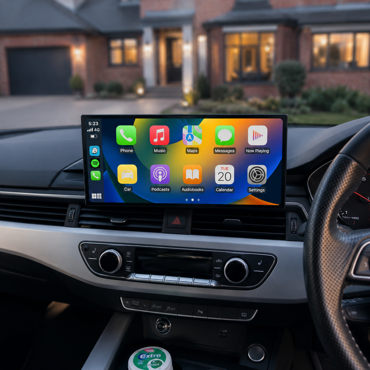 Audi A4/S4/RS4 A5/S5/RS5 B9 | 12.3" Display Touchscreen Apple CarPlay/Android Auto | (2016-2019)