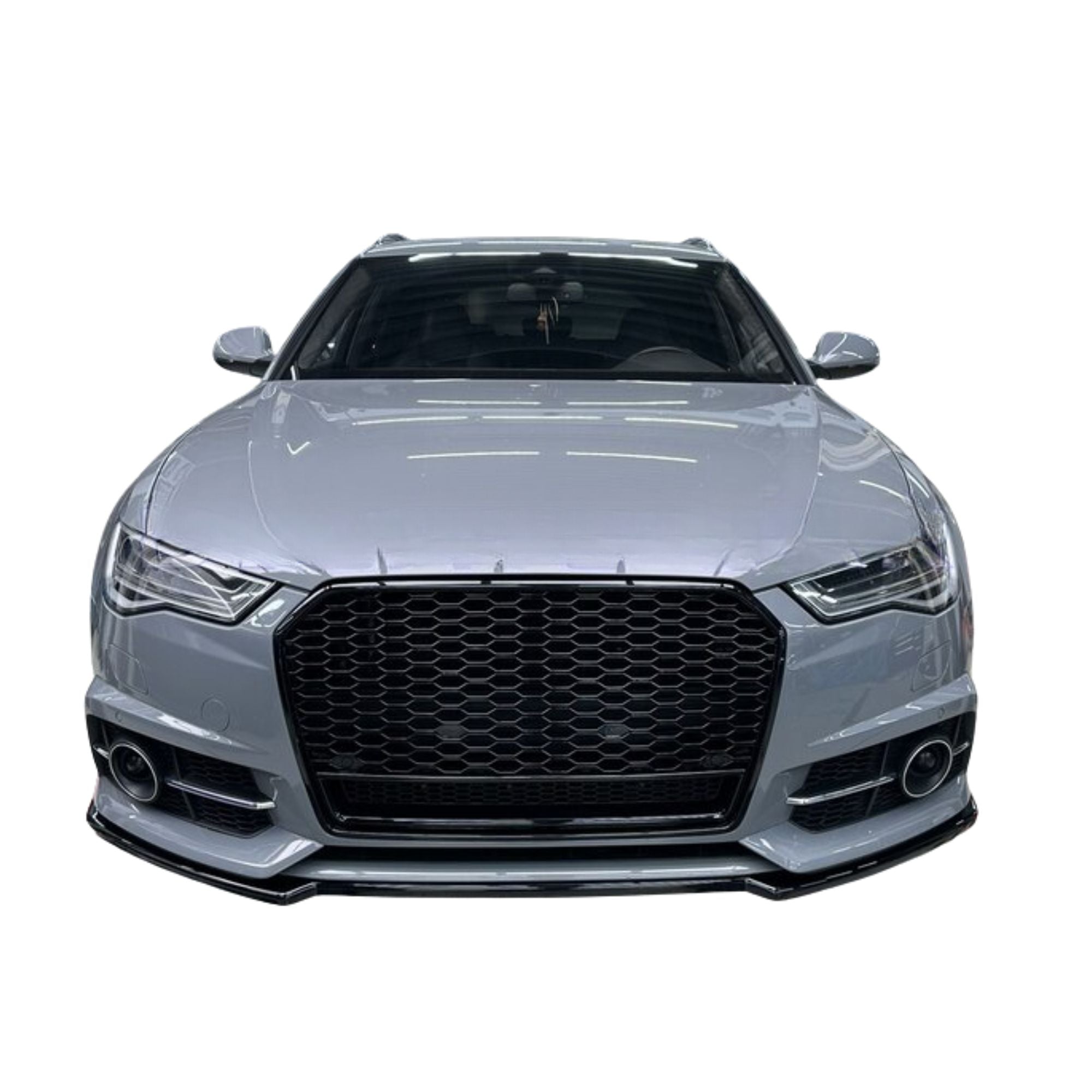Audi A6/S6 C7 Facelift Griglia a Nido d'Ape Stile RS6 Nero Lucido (2016-2018)