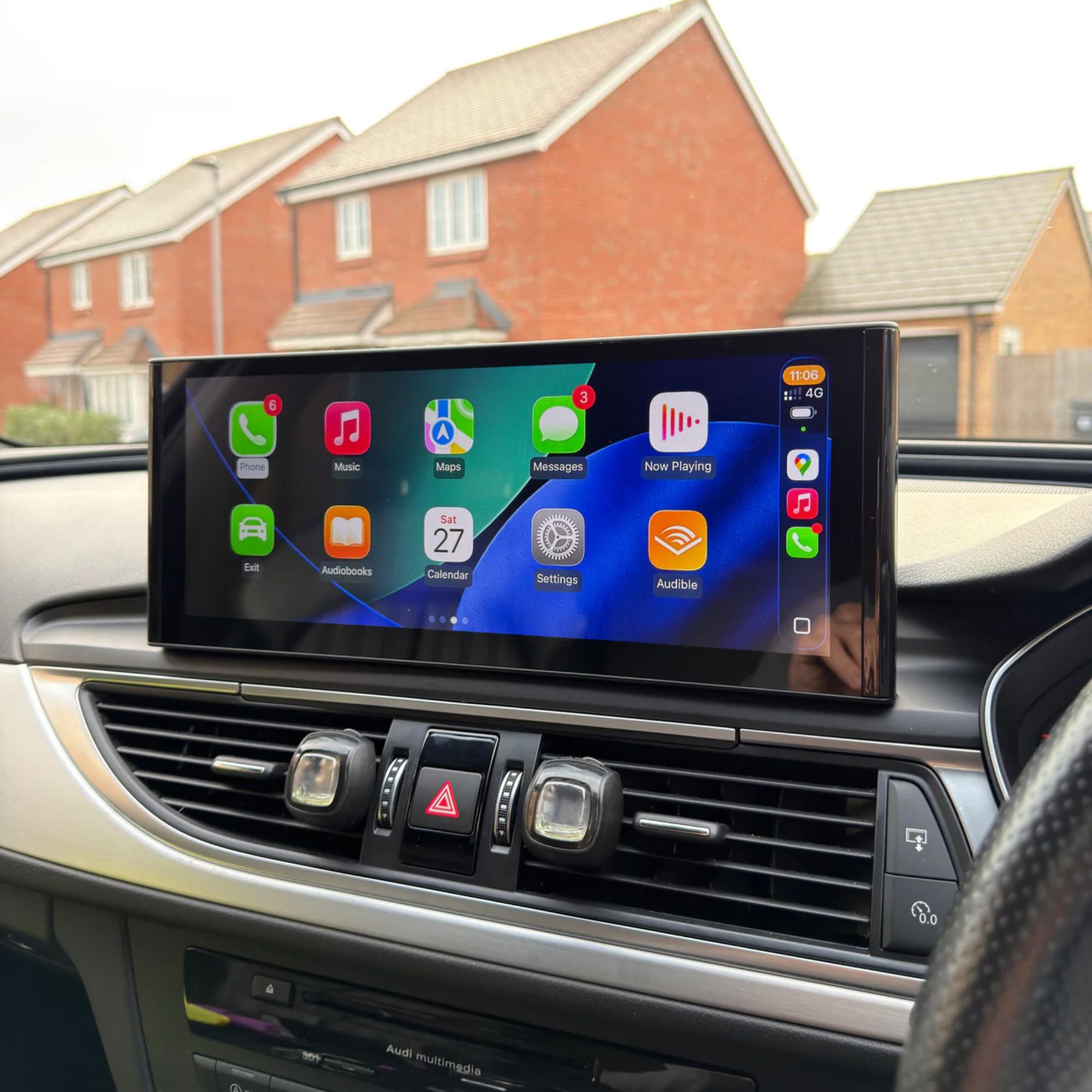 Audi A6/S6/RS6 A7/S7/RS7 C7/C7.5 | 12.3" Display Touchscreen Apple CarPlay/Android Auto | (2011-2018)
