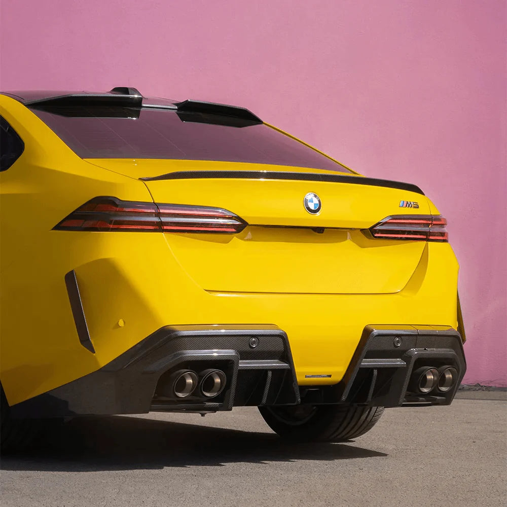 BMW M5 G90/G99 Terminali di scarico in carbonio taglio obliquo