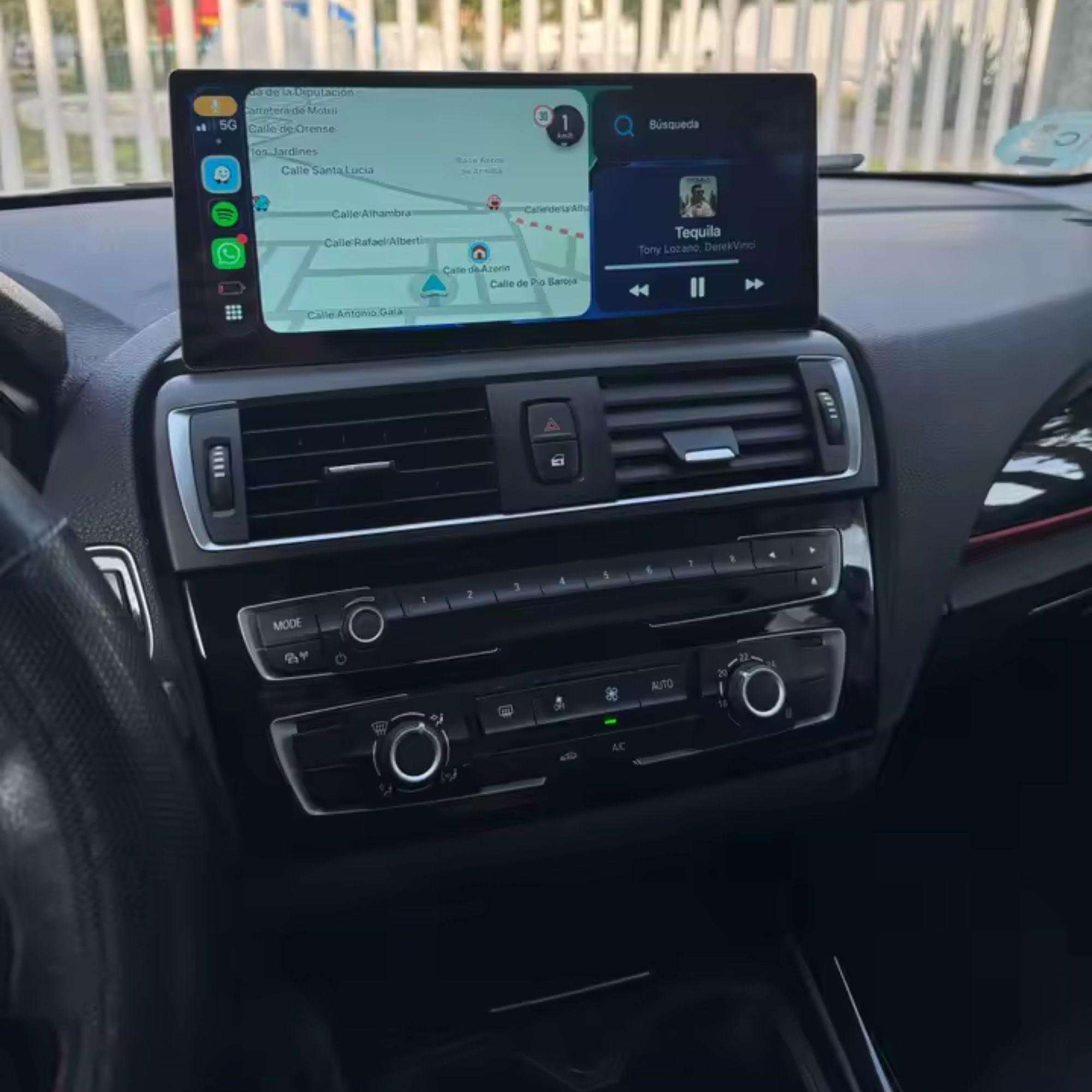 BMW Serie 3/4 F30/F31/F34/F32/F33/F36 | M3/M4 F80/F82/F83 | 12.3" Display Touchscreen Apple CarPlay/Android Auto | (2011-2020)