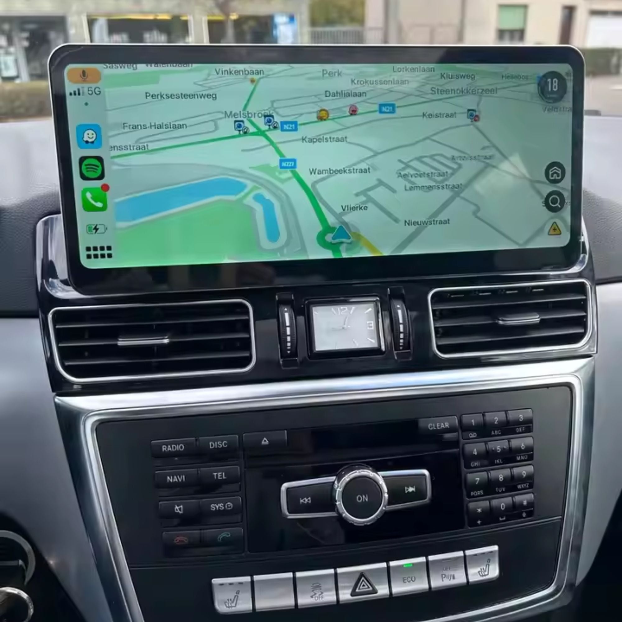 Mercedes Classe GL/ML/GLE/GLS | X166 | 12.3" Display Touchscreen Apple CarPlay/Android Auto | (2011-2019)