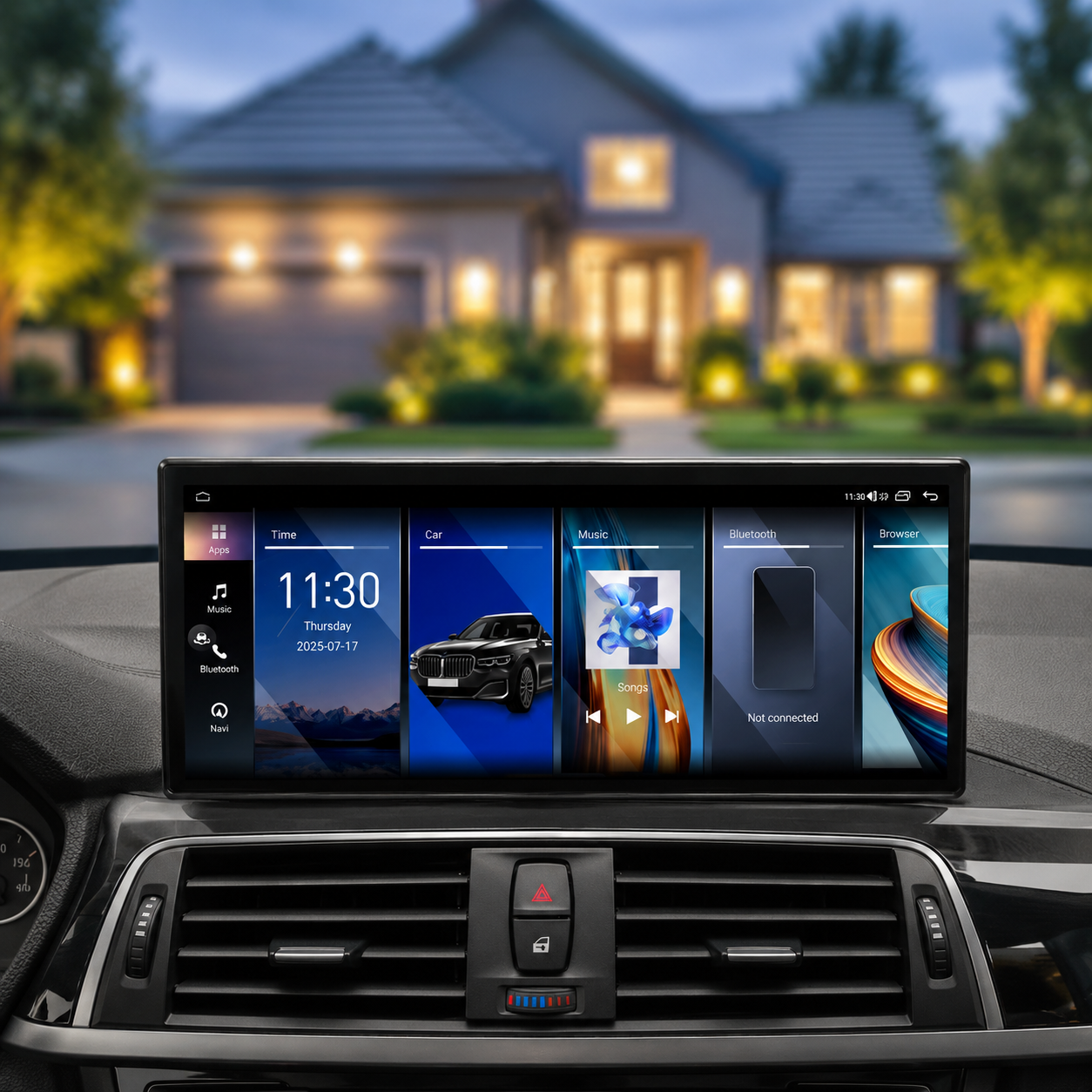 BMW X5/X6 E70/E71 | 12.3" Display Touchscreen Apple CarPlay/Android Auto | (2007-2014)