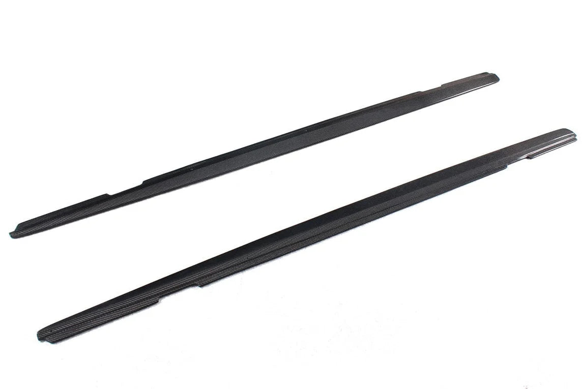 BMW 1 & 2 SERIES F20/F22/F23 CARBON FIBRE SIDE SKIRTS - MP STYLE CT CARBON