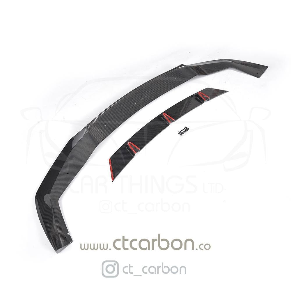 BMW M2 F87 N55(OG) CARBON FIBRE SPLITTER - V-STYLE