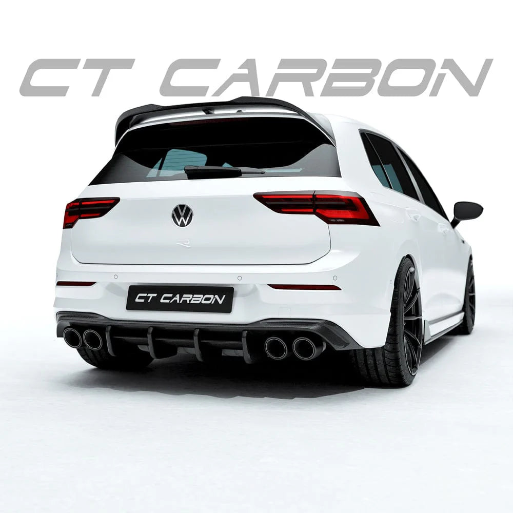 VW GOLF MK8 R CARBON FIBRE DIFFUSER - CT DESIGN - Avoro Design