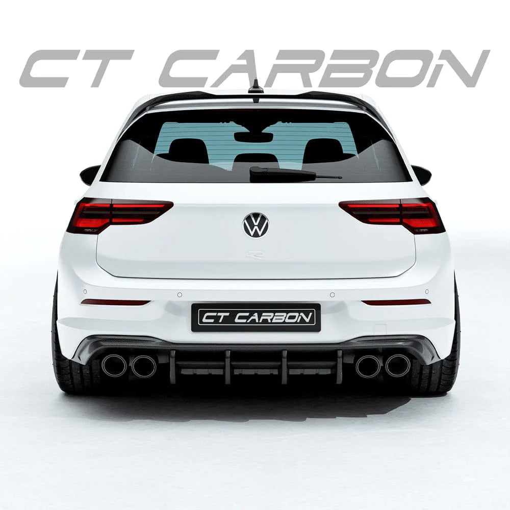 VW GOLF MK8 R CARBON FIBRE DIFFUSER - CT DESIGN - Avoro Design