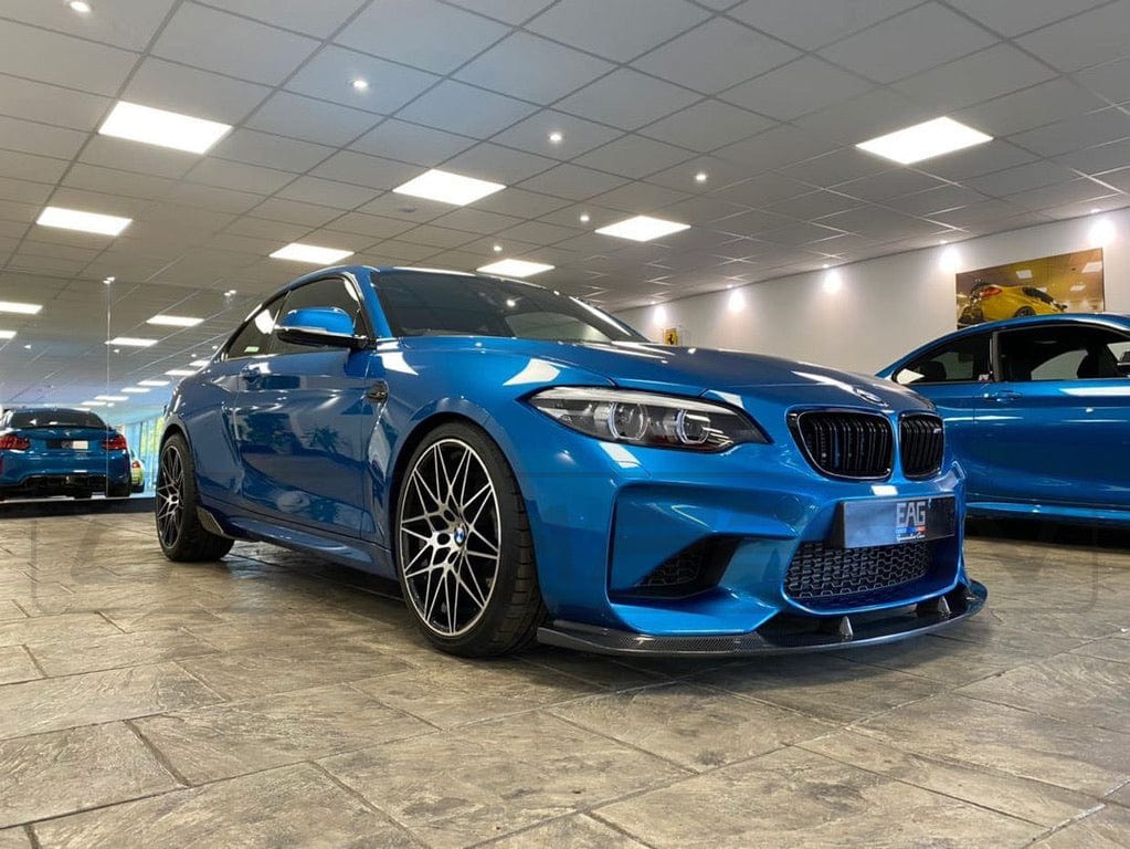 BMW M2 F87 N55(OG) CARBON FIBRE SPLITTER - 3D STYLE