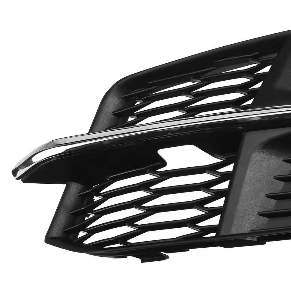 Audi A6 S-Line / S6 C7 Facelift Griglie Fendinebbia Nero Lucido (2016-2018)