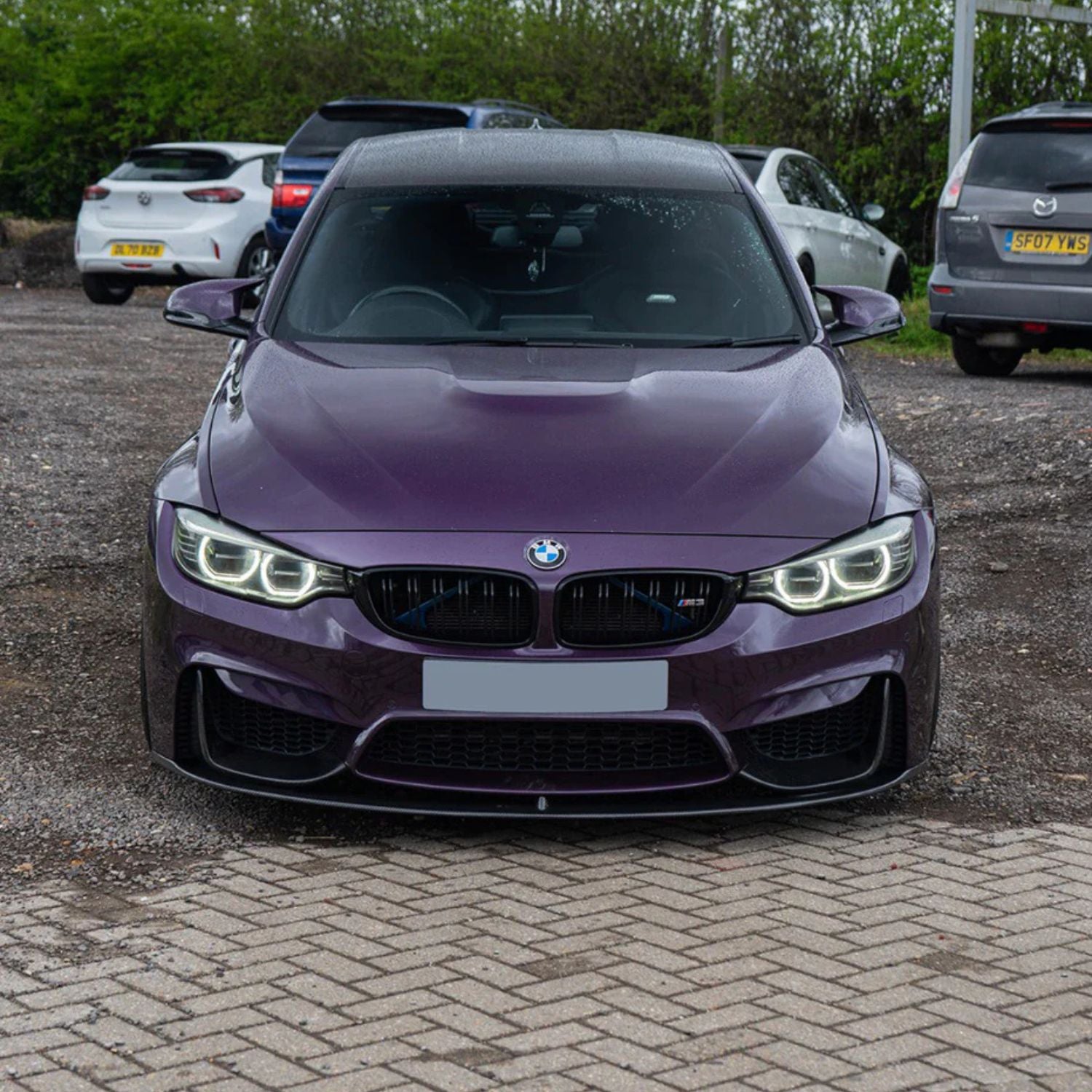 BMW M3 F80 / M4 F82 F83 Lip Anteriore in Carbonio Stile MP (2014-2019)