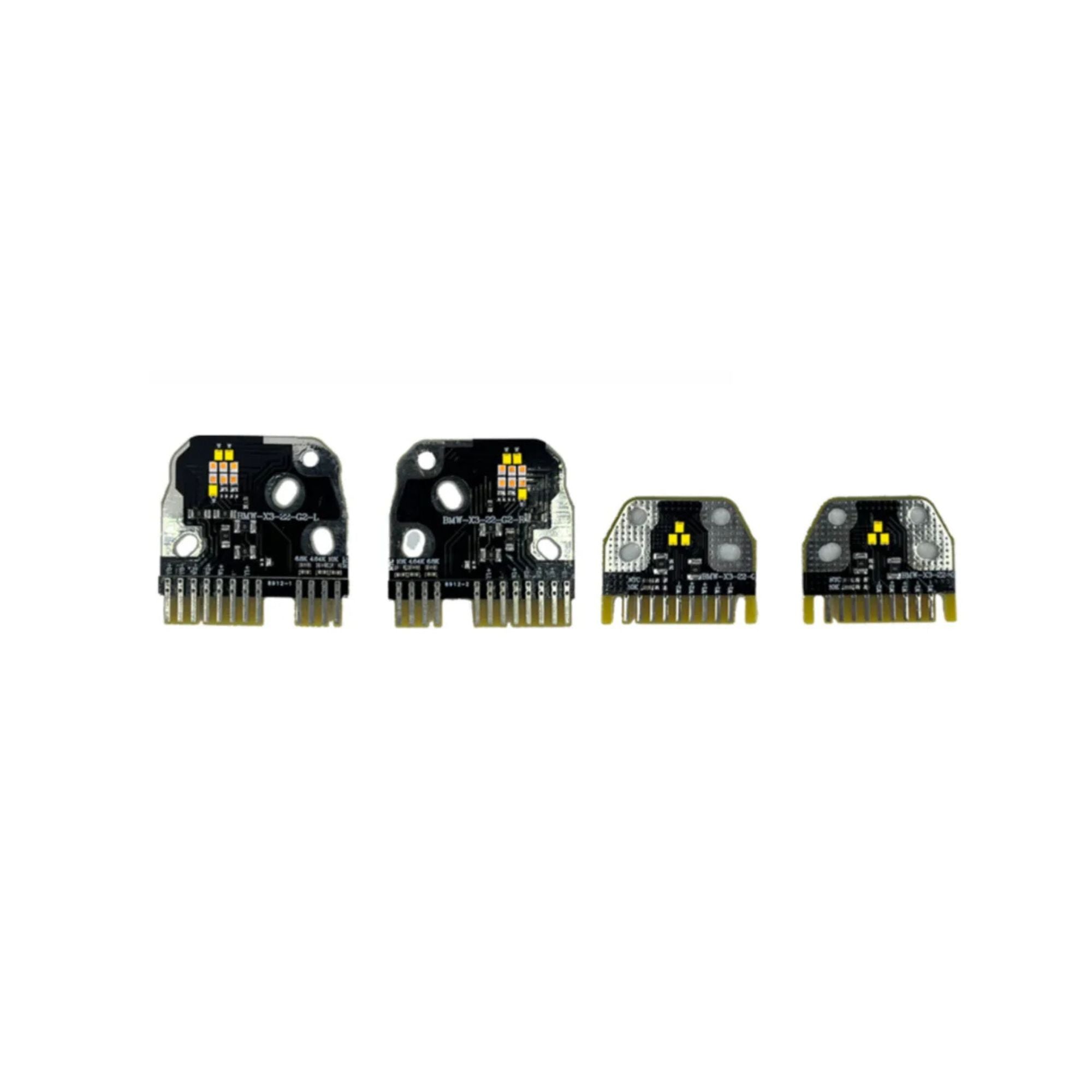 Set Modulo Luci LED DRL Gialle Stile CSL per BMW X3/X4 (G01/G02) LCI (2022+)