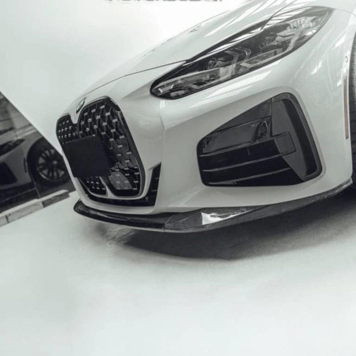 BMW Serie 4 G22 G23 M Sport Carbonio Stile Mp Lip Anteriore (2020+)