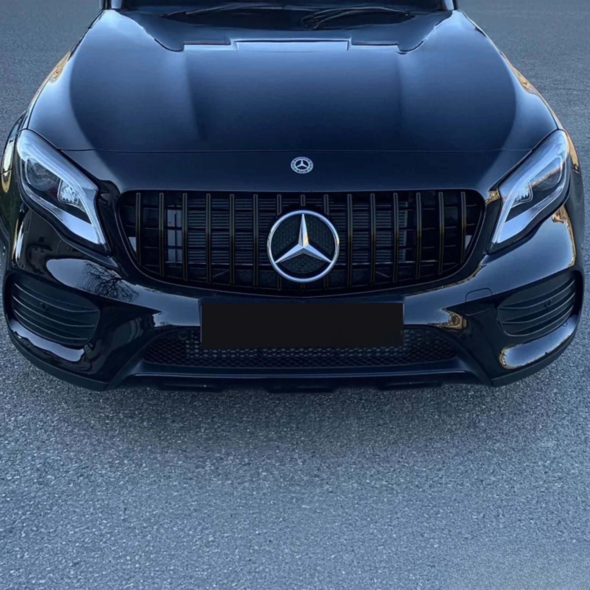 Mercedes GLA X156 Restyling Griglia Panamericana GT Stile Nero Lucido (2017-2020)