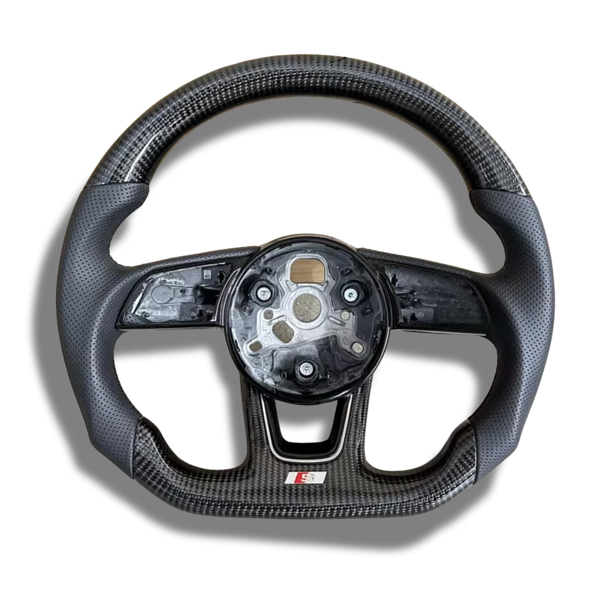 OPTIC Carbon Fibre Custom Steering Wheel For A3 S3 RS3 8V (2016-2020) - Avoro Design