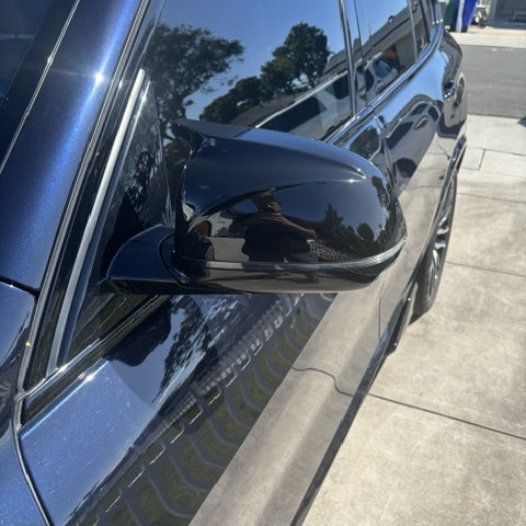 BMW X3/X4/X5/X6/X7 G01/G02/G05/G06/G07 Stile M Calotte Specchietti Nero Lucido (2018+)