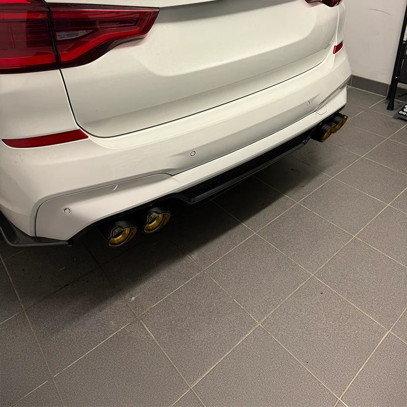 BMW X3M F97 | X4M F98 Terminali di scarico in carbonio Taglio obliquo