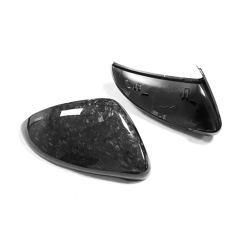 Golf MK7 MK7.5 GTI GTD R Forged Carbon Fibre Replacement Wing Mirror Covers (2013-2019) - Avoro Design