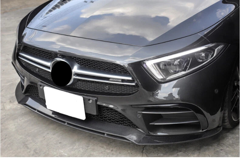 Mercedes CLS C257 Stile AMG Lip Anteriore in Carbonio (2018-2021)