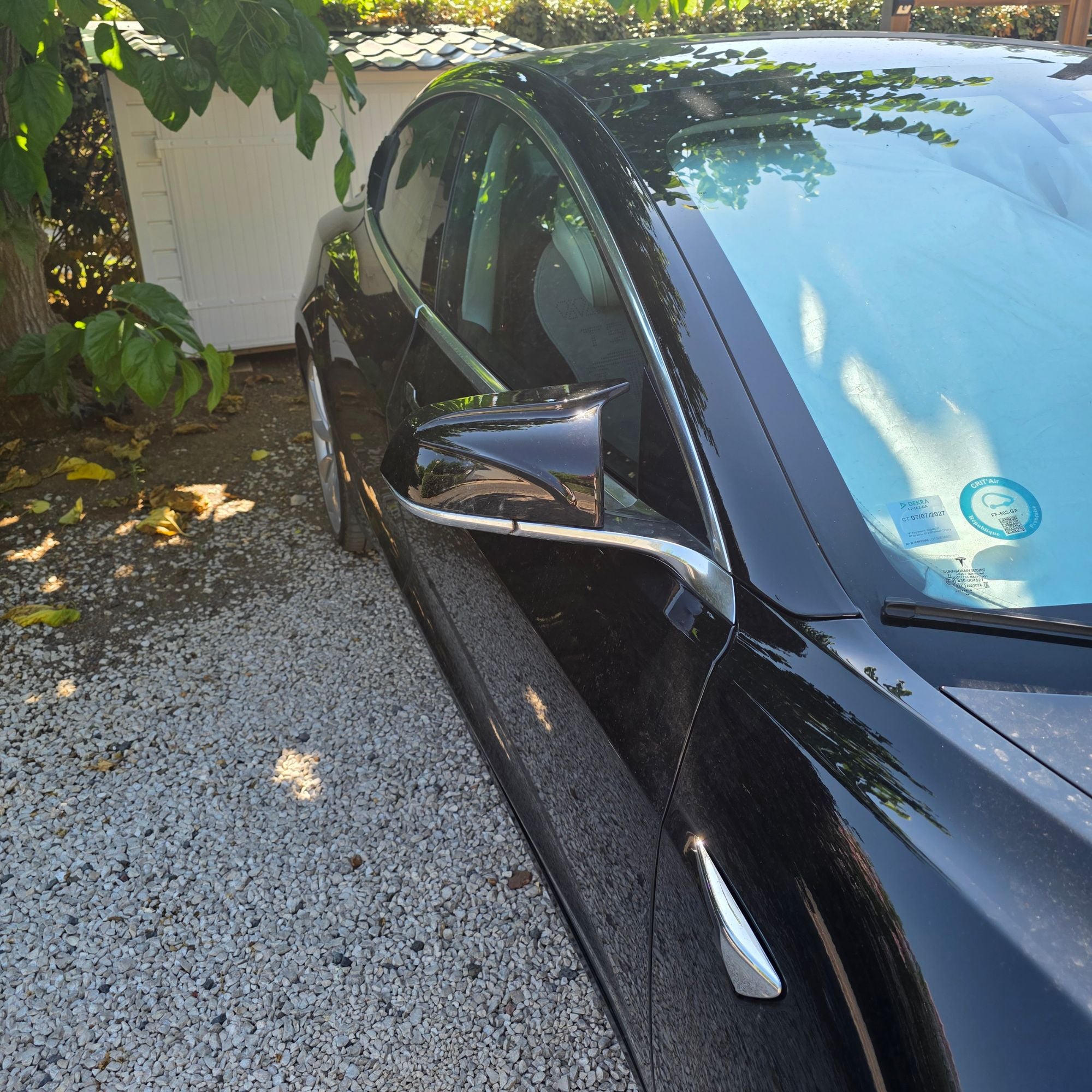 Calotte Specchietti M-Style Nero Lucido per Tesla Model 3 (2017-2023)