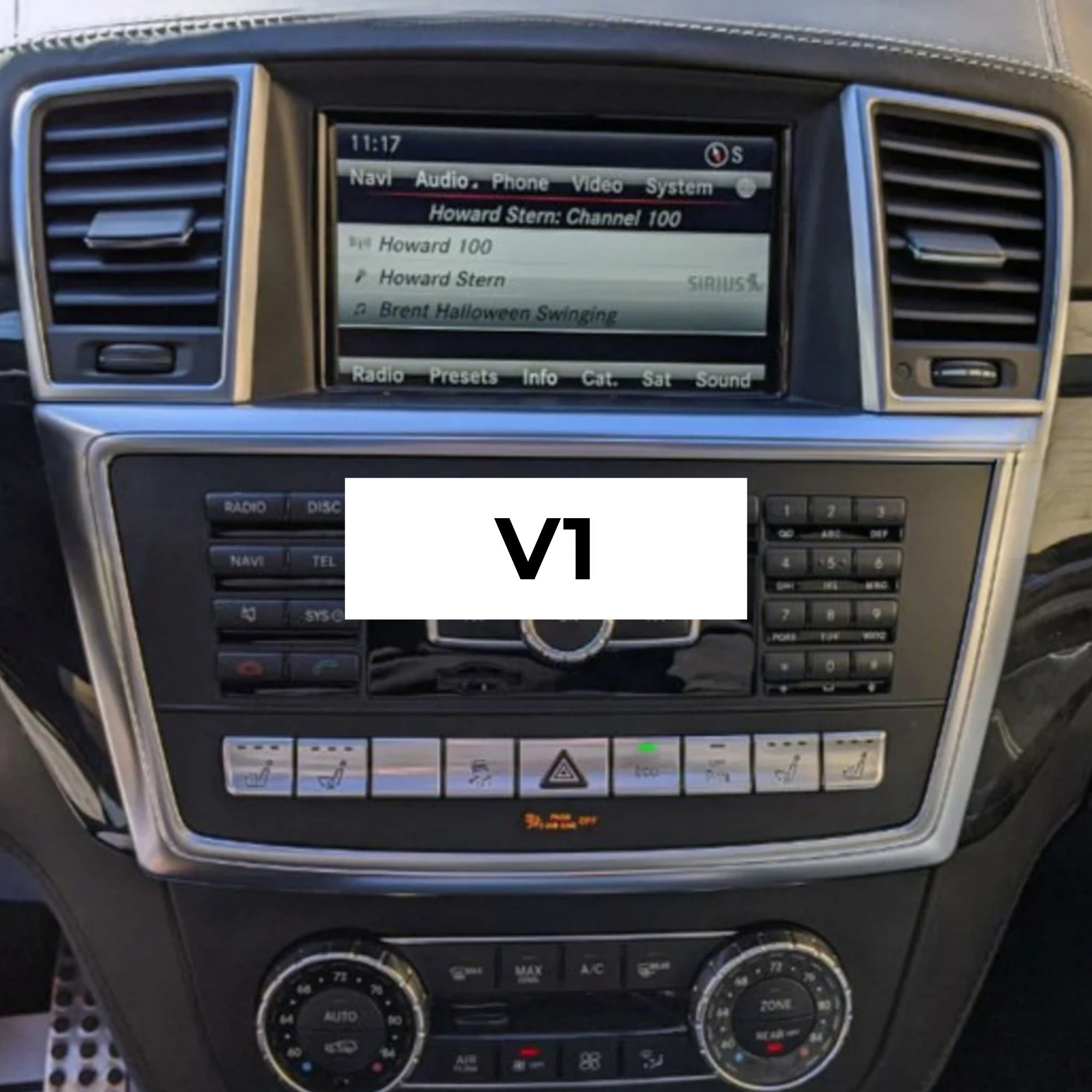 Mercedes Classe GL/ML/GLE/GLS | X166 | 12.3" Display Touchscreen Apple CarPlay/Android Auto | (2011-2019)