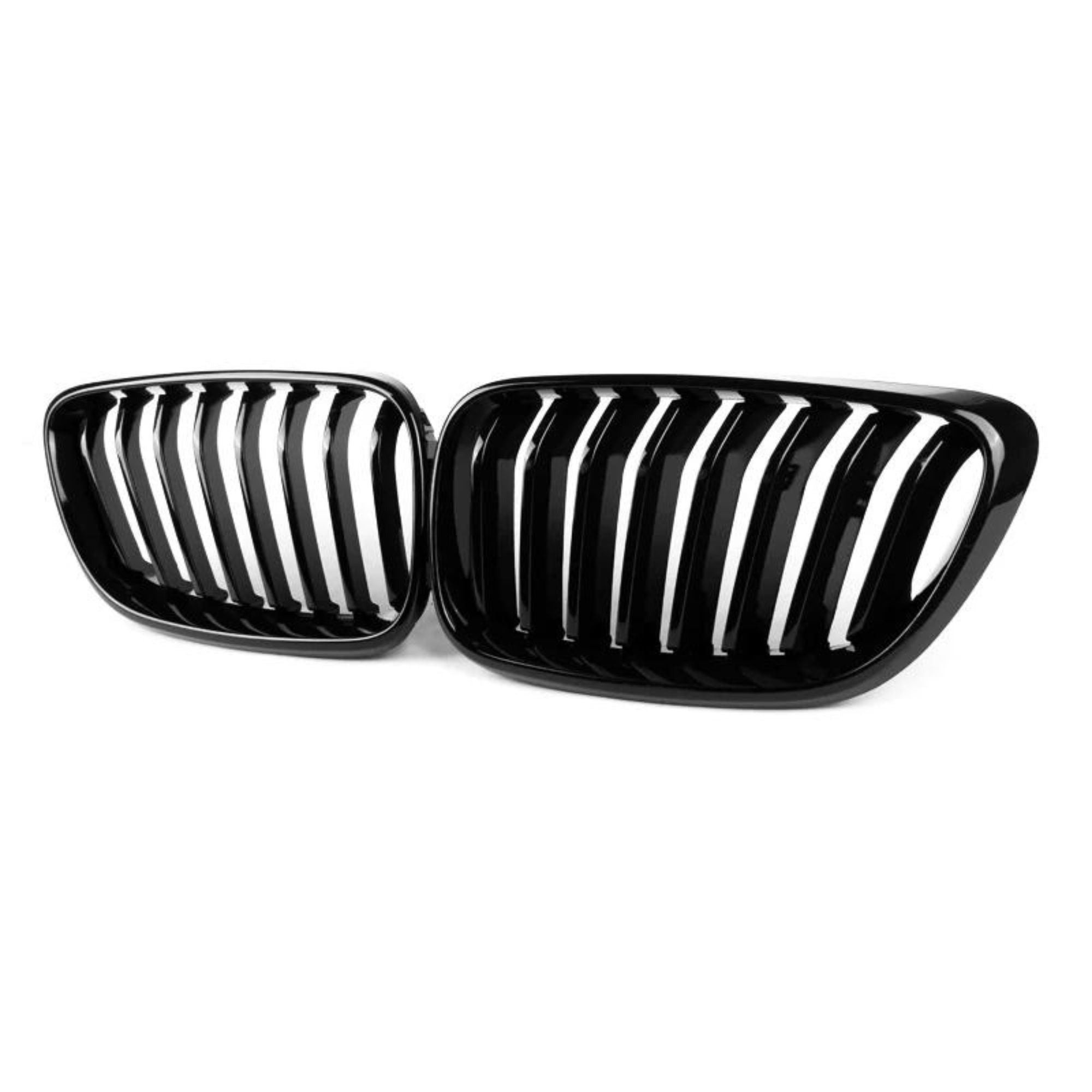 2 Series & M2 Gloss Black Single Slat Front Grills F22 F23 F87 - Avoro Design