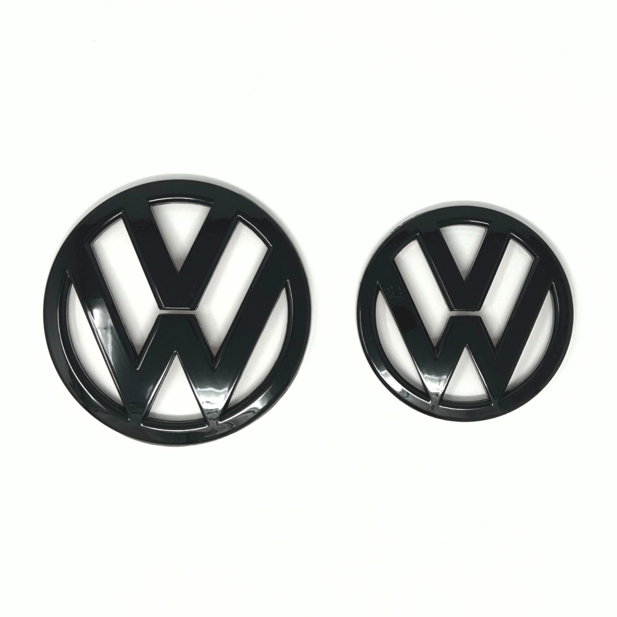 Scirocco Front & Rear Badges Black (2009-2014) - Avoro Design